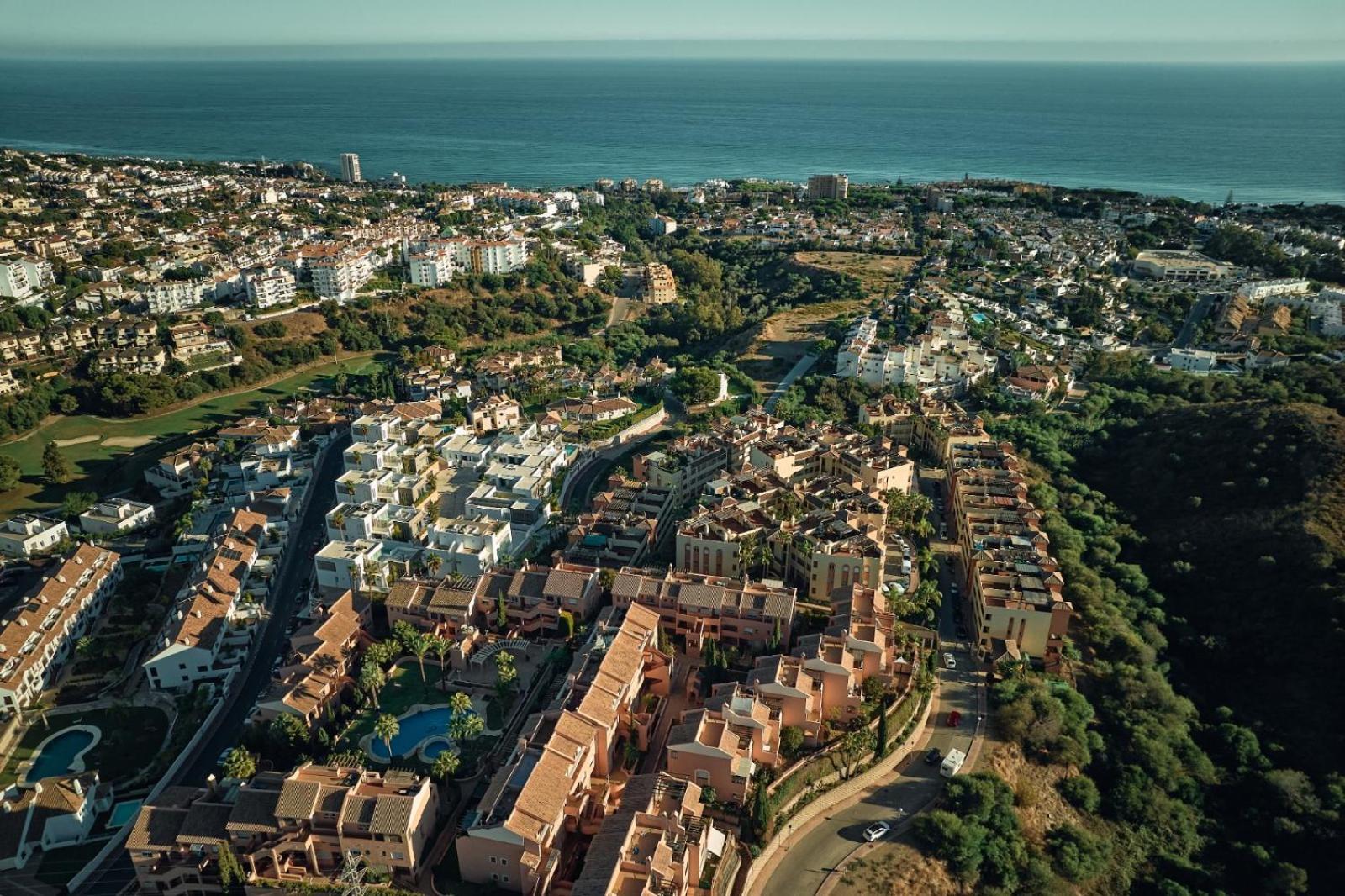 Cozy Penthouse Riviera Del Sol Apartment Malaga Exterior photo