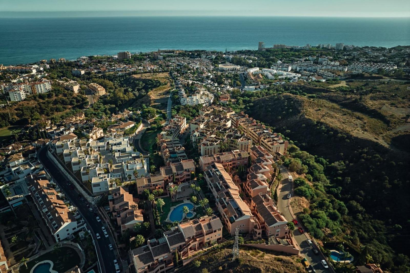 Cozy Penthouse Riviera Del Sol Apartment Malaga Exterior photo